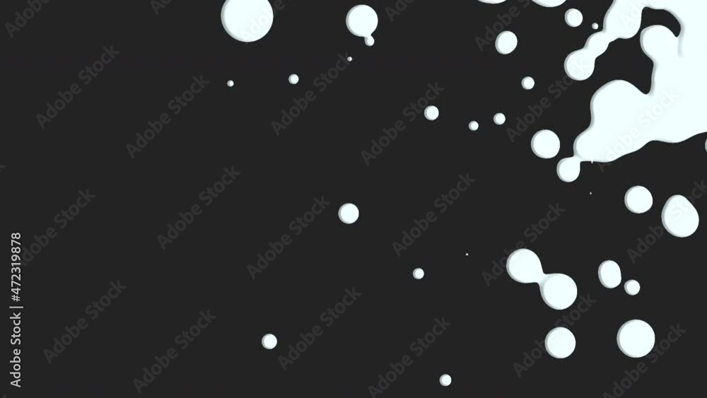 Abstract white liquid and splashes spots, motion business and corporate style background Abstract white liquid and splashes spots, motion business and corporate style background