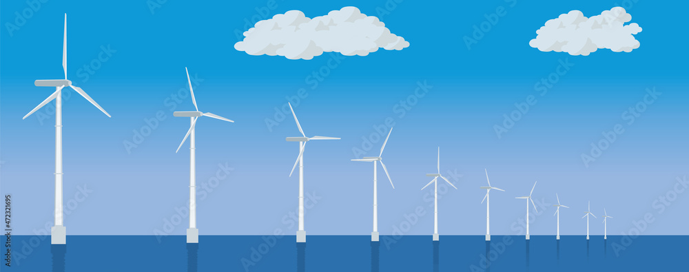 洋上風力発電所のイラスト クリーンエネルギー 地球温暖化防止カーボンニュートラル Sdgs Sustainable Development Goals Stock Vector Adobe Stock 洋上風力発電所のイラスト クリーンエネルギー 地球温暖化防止カーボンニュートラル Sdgs Sustainable Development Goals Stock Vector Adobe Stock