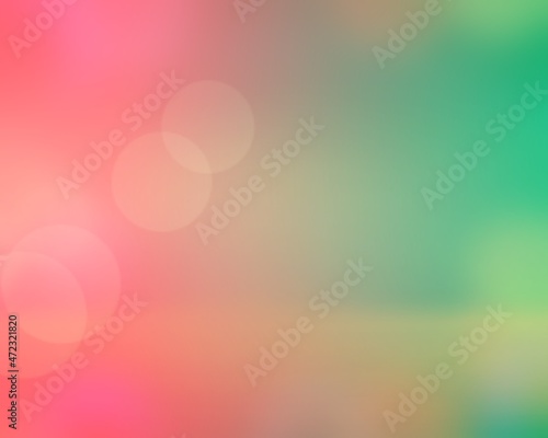 Colorful abstract background with bokeh light for desktop wallpaper for website design, holiday, Christmas and New year background.- Illustration.