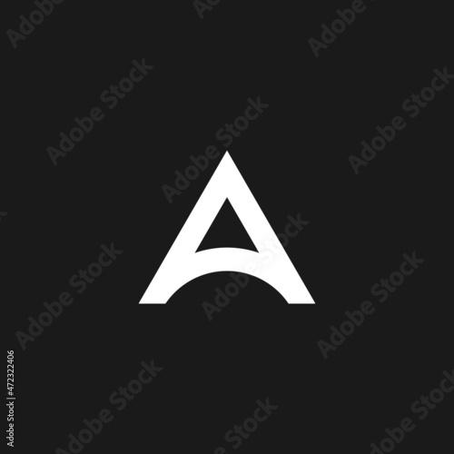 Initial Letter A Arrow Outdoor Apparel Hunter logo design