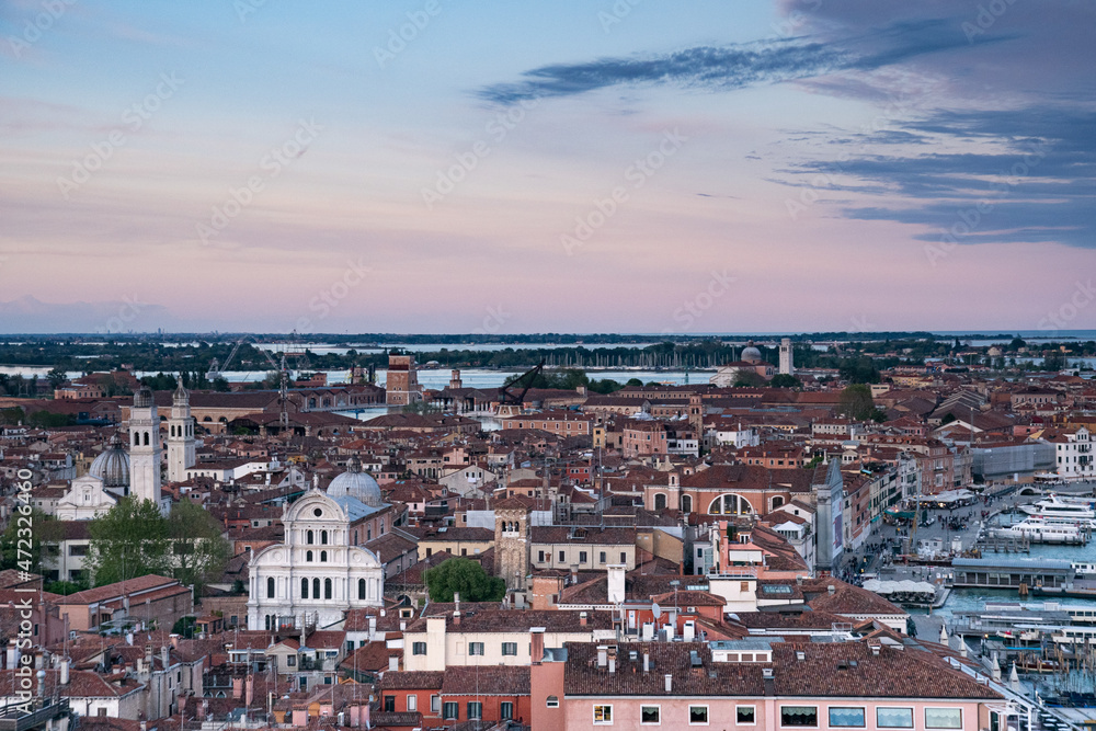 panorama Venice Italy 
