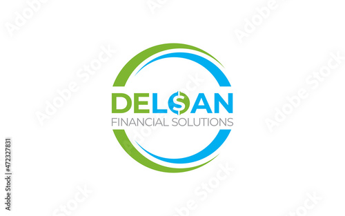 Illustration graphic vector of home loan financial solution logo design template