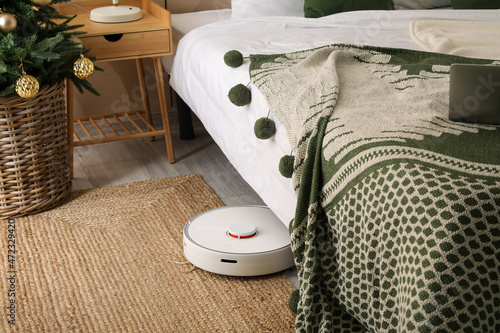 Modern robot vacuum cleaner...
