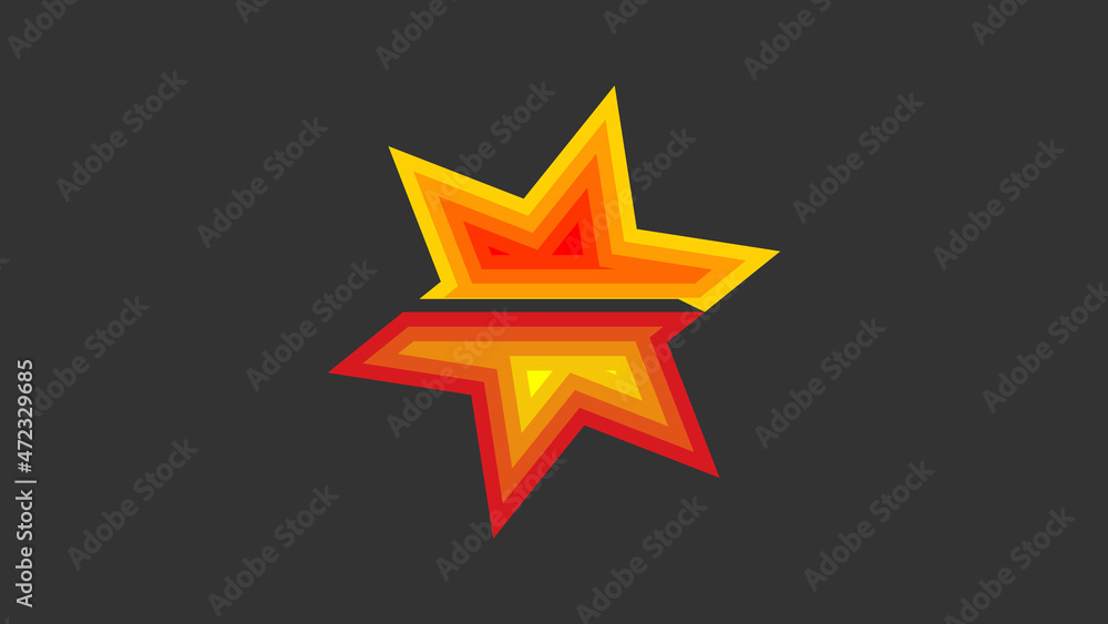 Obraz premium Star background