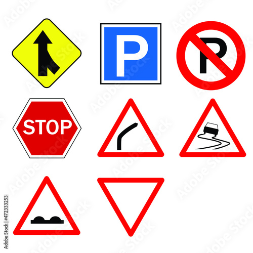 icon road sign pack