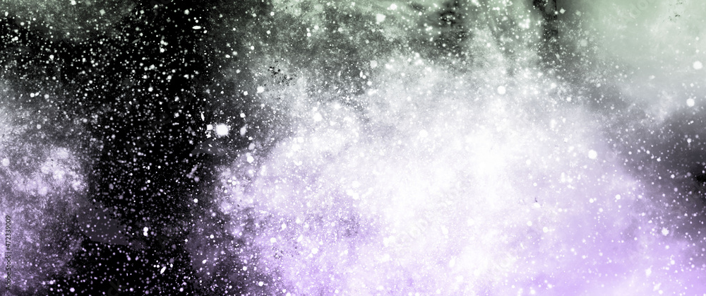 abstract space, colorful nebula, stars and sky abstract space, colorful nebula, stars and sky