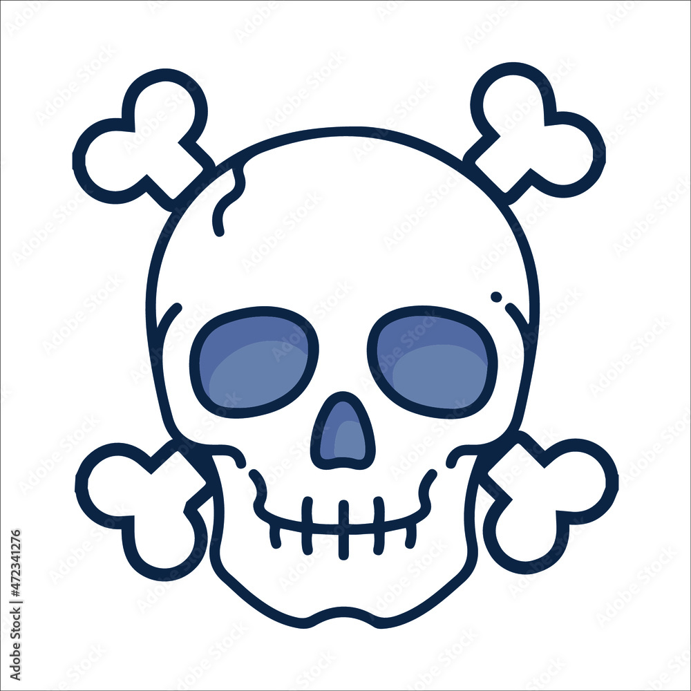 Anatomy death or  skull icon