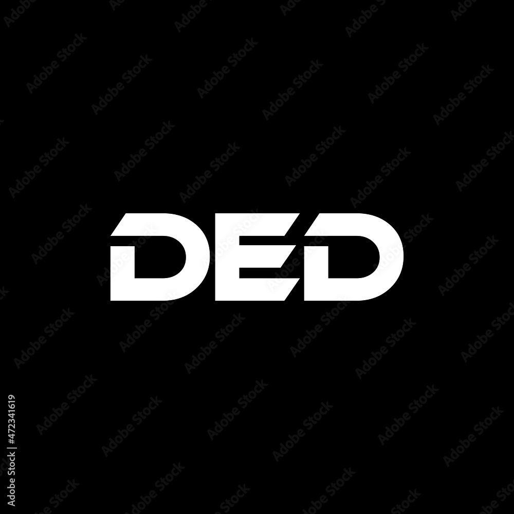 DED letter logo design with black background in illustrator, vector logo modern alphabet font overlap style. calligraphy designs for logo, Poster, Invitation, etc. DED letter logo design with black background in illustrator, vector logo modern alphabet font overlap style. calligraphy designs for logo, Poster, Invitation, etc.