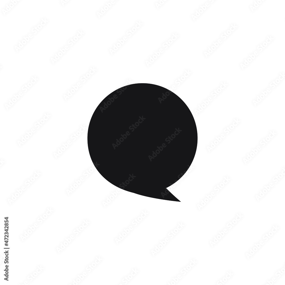 speech bubbles icon vector design templates speech bubbles icon vector design templates