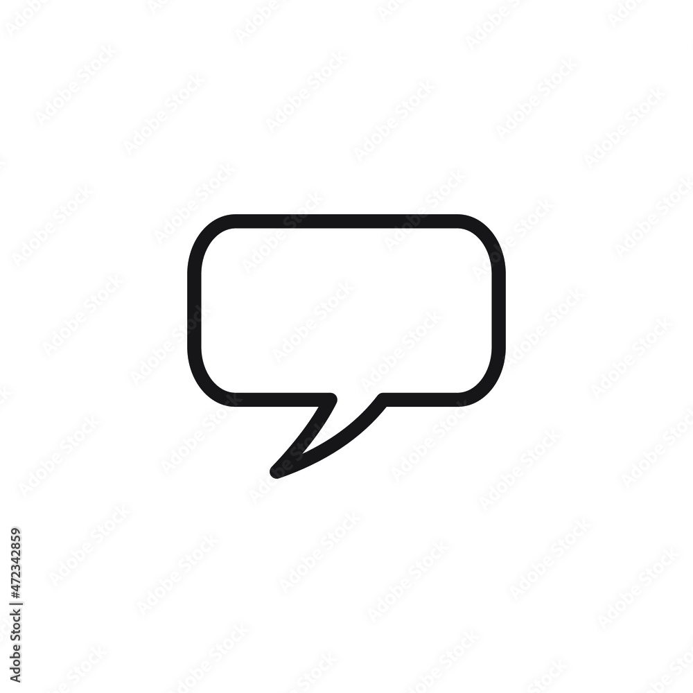 speech bubbles icon vector design templates speech bubbles icon vector design templates