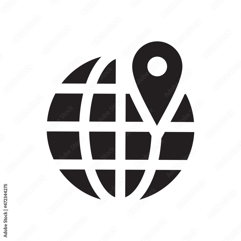 Pin location icon vector design illustration Pin location icon vector design illustration