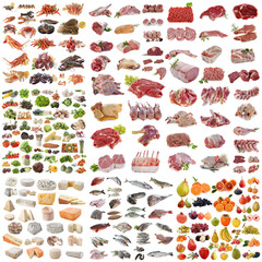 group of food