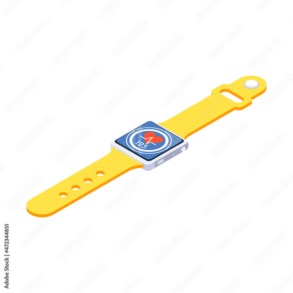 Runners Smart Watch Composition Runners Smart Watch Composition