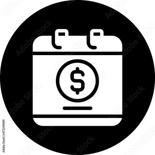 pay day glyph icon