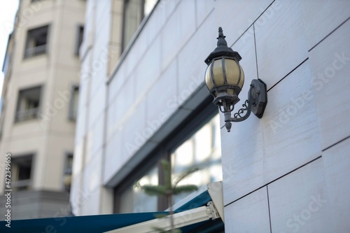 汐留　イタリア街の街灯