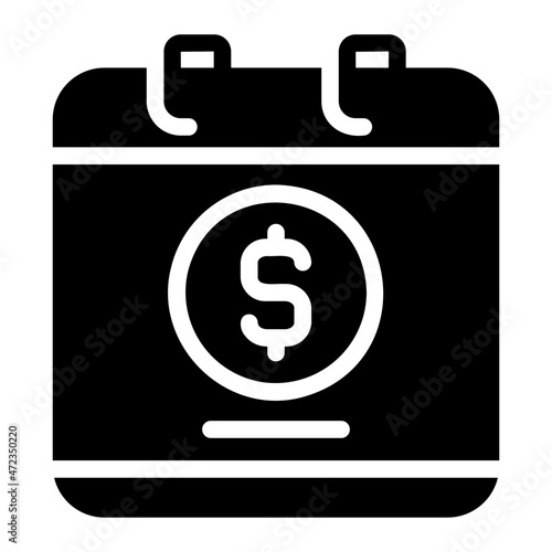 pay day glyph icon