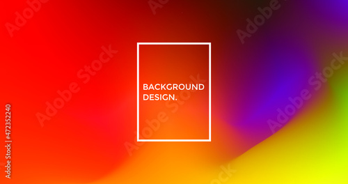 Background design with mesh gradient color photo