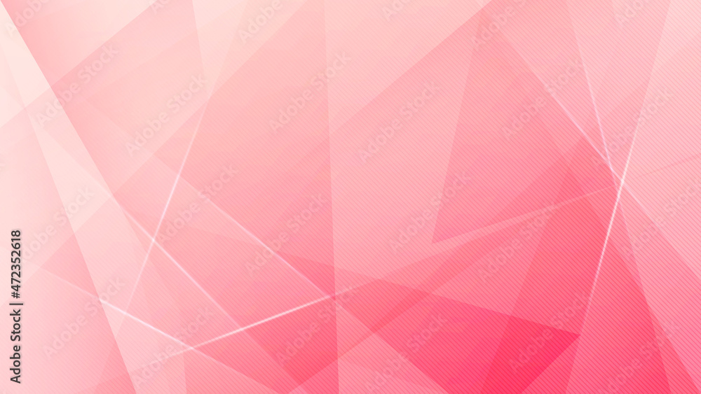 Abstract geometric pink with light and lines stripe background. Creative design templates. Vector illustration