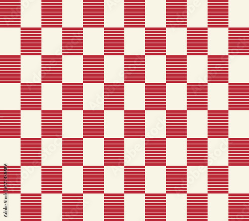 Japanese Geometric Seamless Pattern