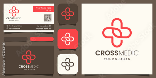 Health minimal logo brand icon symbol and visual identity for health companies