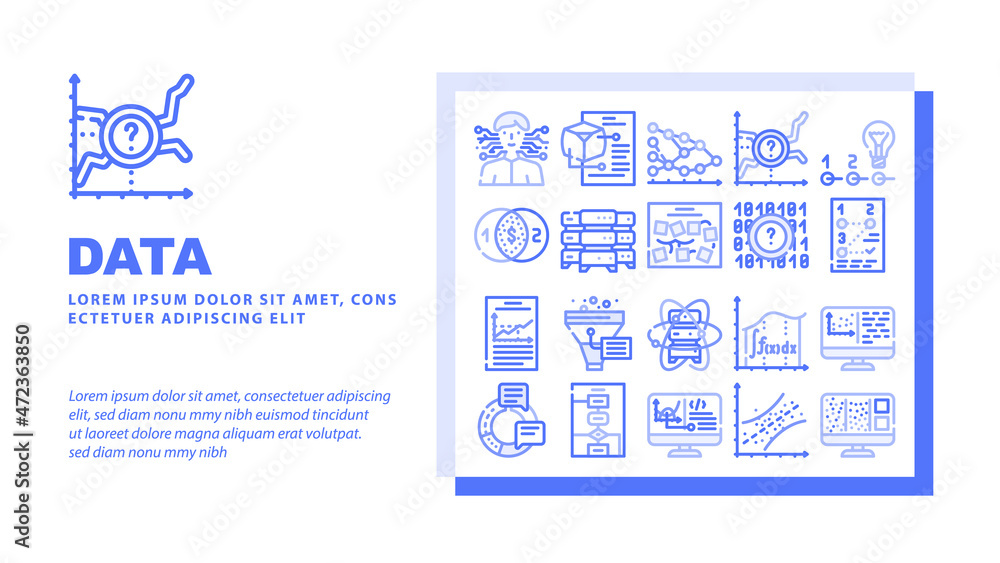 Data Science Innovate Technology Landing Web Page Header Banner Template Vector Analysis And Research Data Science, Software Algorithm And And Programming, Quantum Computer And Server Illustration Data Science Innovate Technology Landing Web Page Header Banner Template Vector Analysis And Research Data Science, Software Algorithm And And Programming, Quantum Computer And Server Illustration