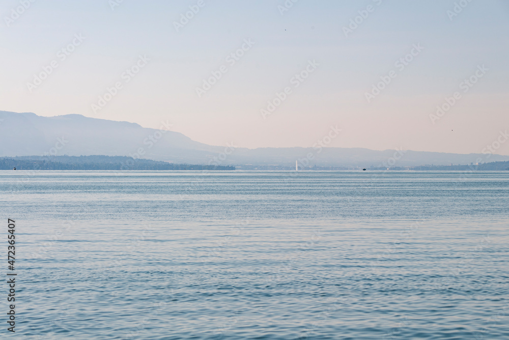 Obraz premium le lac Léman