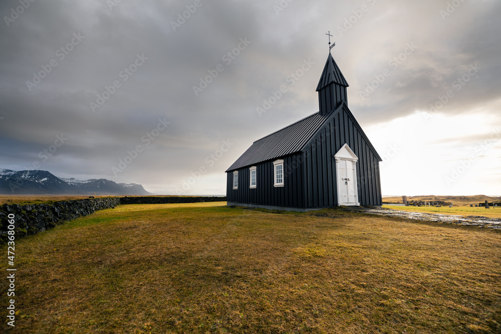 Budir Church Island Snæfellsnes