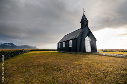 Budir Church Island Snæfellsnes
