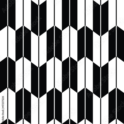 black and white seamless pattern