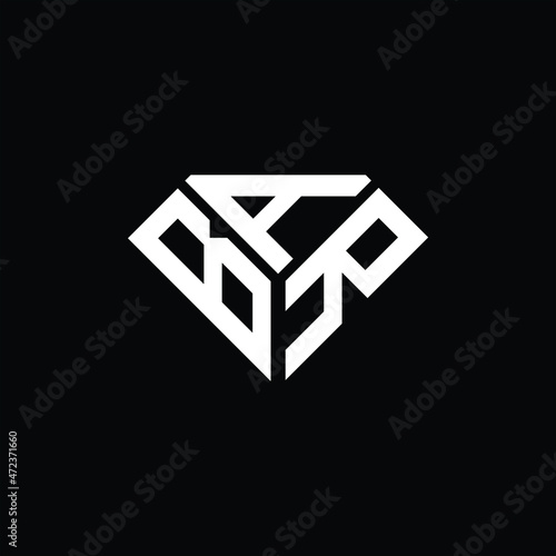 BAR letter logo creative design. BAR unique design
