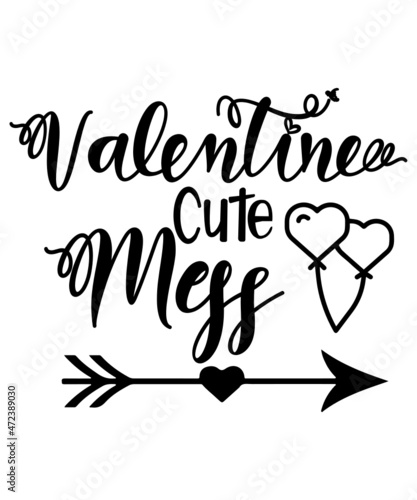Valentine s Day SVG Bundle  Digital files svg  eps  png  jpg  pdf  Valentines 