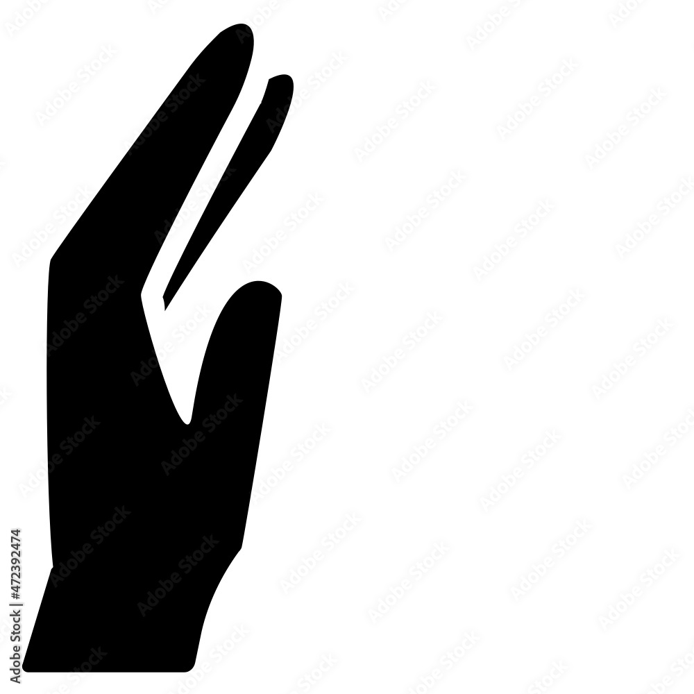 Obraz premium hand icon