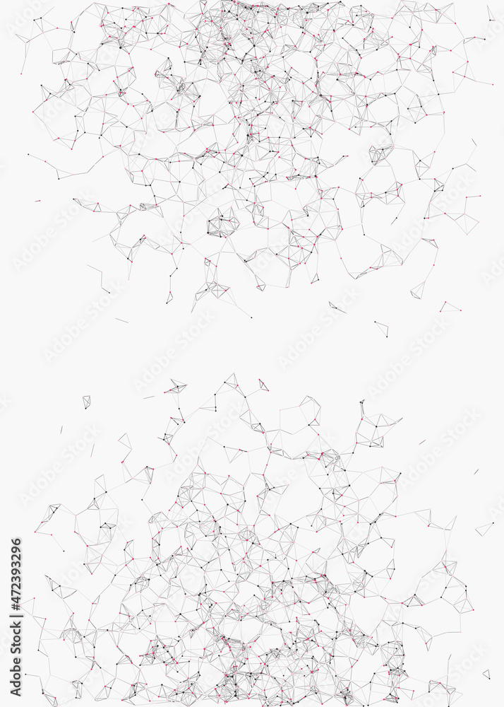 Abstract Low Polygon Mesh color Generative Art background illustration Abstract Low Polygon Mesh color Generative Art background illustration