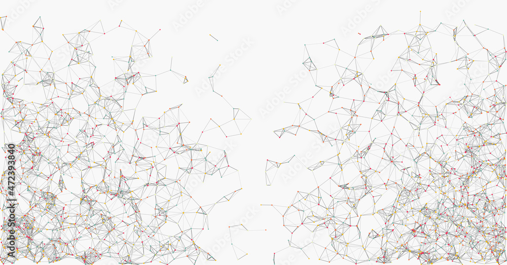 Abstract Low Polygon Mesh color Generative Art background illustration Abstract Low Polygon Mesh color Generative Art background illustration