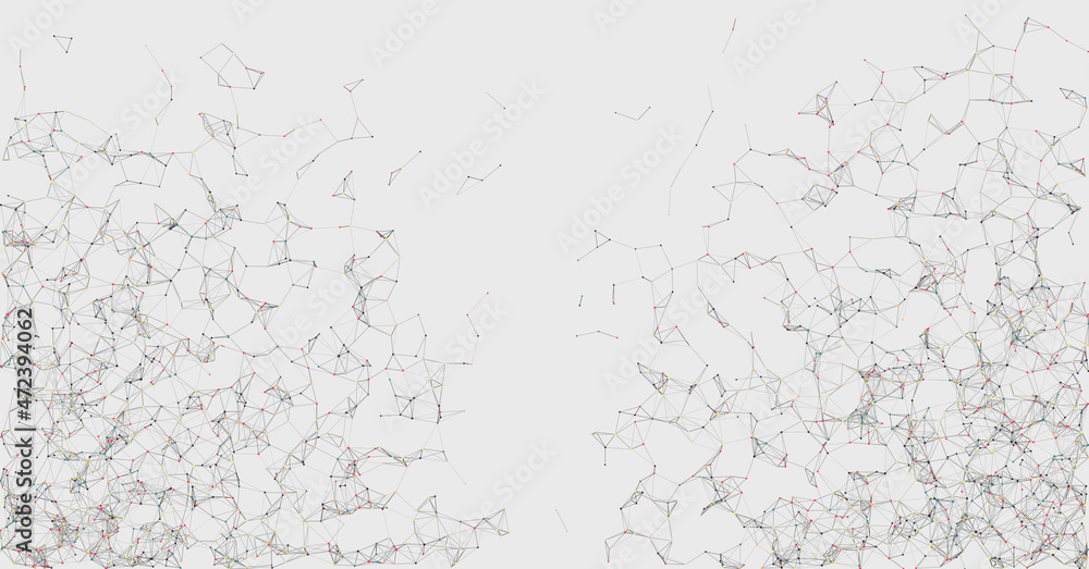 Abstract Low Polygon Mesh color Generative Art background illustration Abstract Low Polygon Mesh color Generative Art background illustration