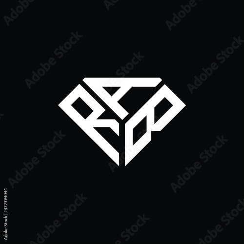 RAB letter logo creative design. RAB unique design
