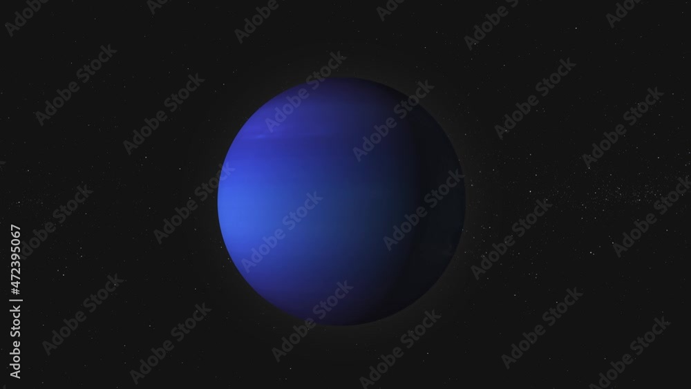 Planet Neptune in the Starry Sky of Solar System in Space. This image elements furnished by NASA. Planet Neptune in the Starry Sky of Solar System in Space. This image elements furnished by NASA.