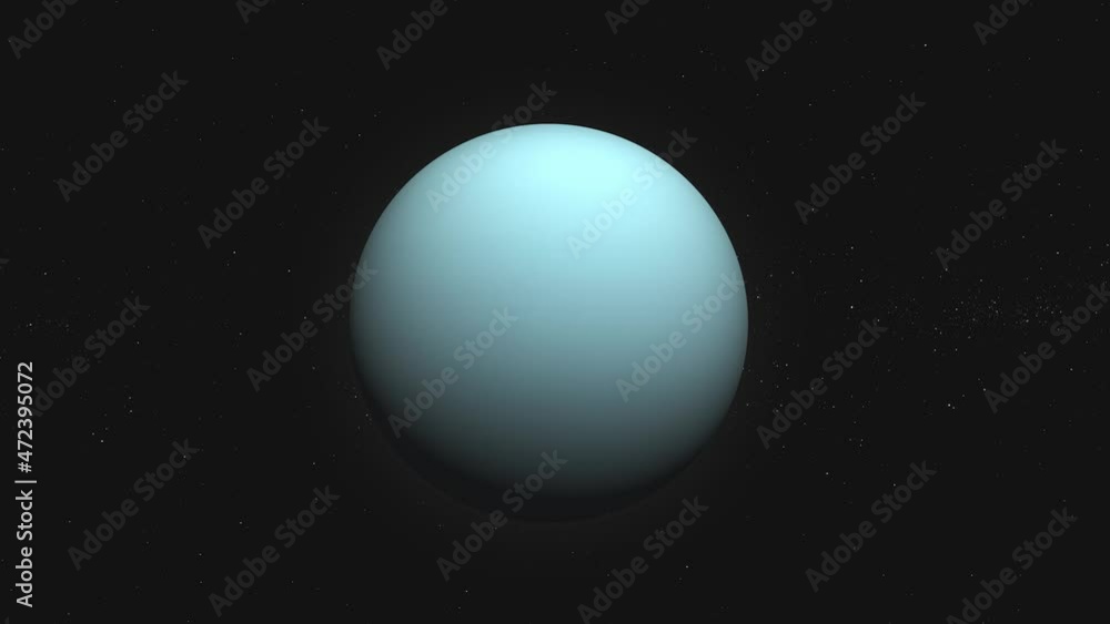 Planet Uranus in the Starry Sky of Solar System in Space. This image elements furnished by NASA. Planet Uranus in the Starry Sky of Solar System in Space. This image elements furnished by NASA.