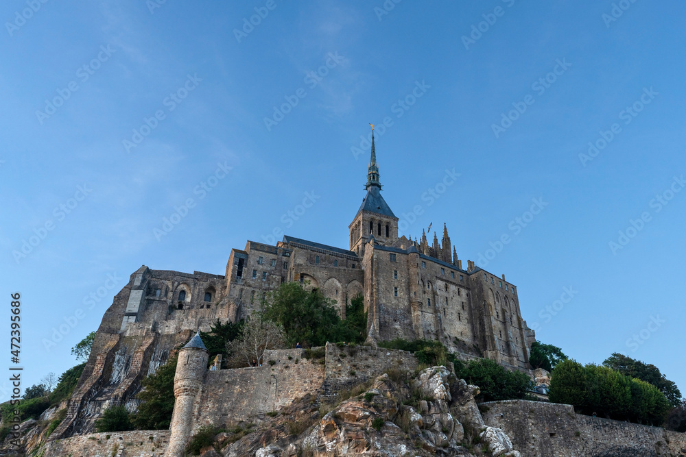 Mont-Saint-Michel Abbey in Normandy, France