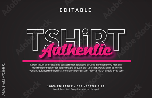 Editable authentic design template poster fashion