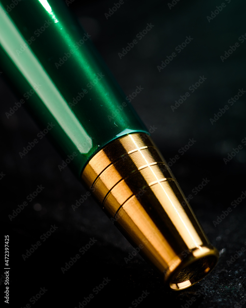 Fototapeta premium Black Background shisha with neon smoke