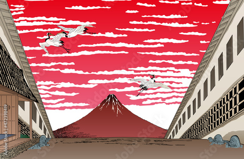浮世絵　風景　その8＆凱風快晴