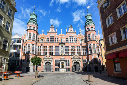Great Armoury building in Gdansk, Poland