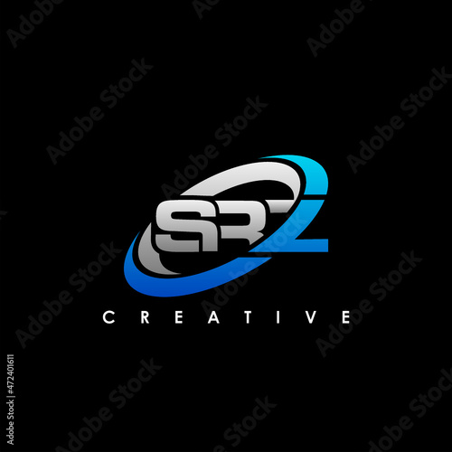 SRZ Letter Initial Logo Design Template Vector Illustration