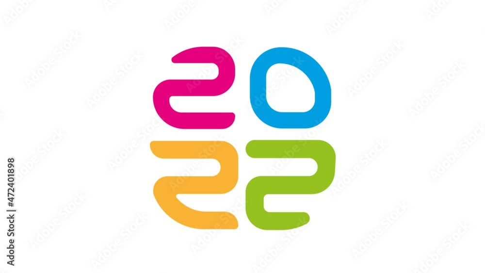 Luxury motion graphic about 2022 Happy New Year animation in 4K resolution size. Luxury motion graphic about 2022 Happy New Year animation in 4K resolution size.