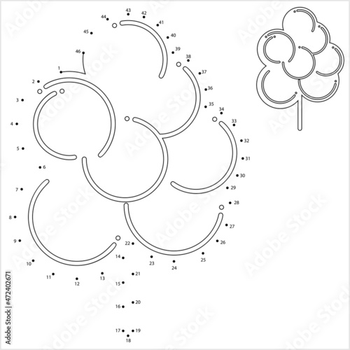 Cotton Candy Icon Dot To Dot Y_2111001