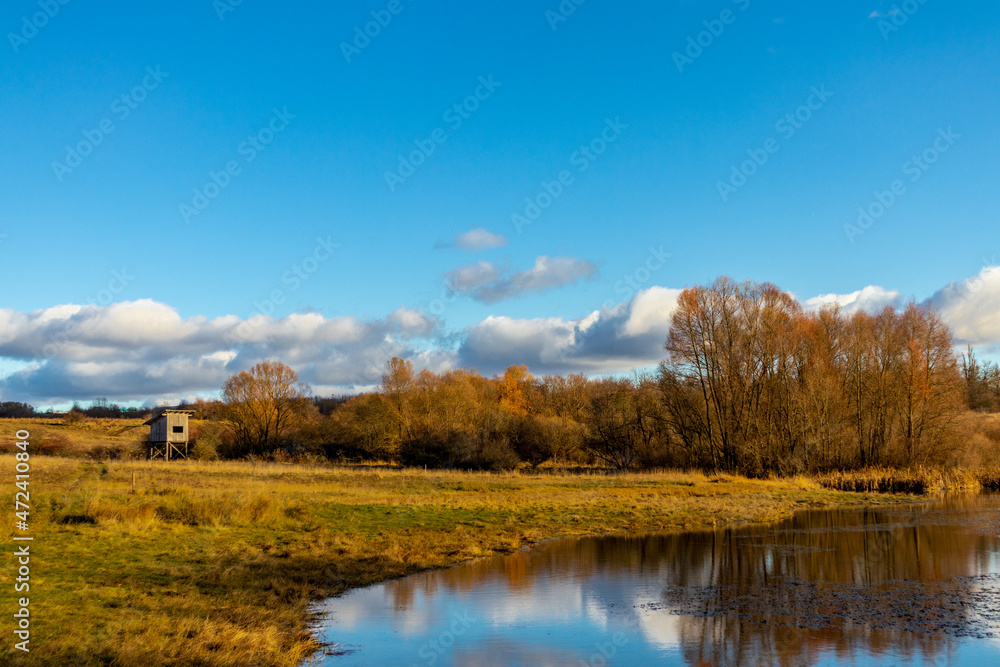 Fototapeta premium Spaziergang durch das wunderschöne Hainich Tal zum Silbersee - Thüringen