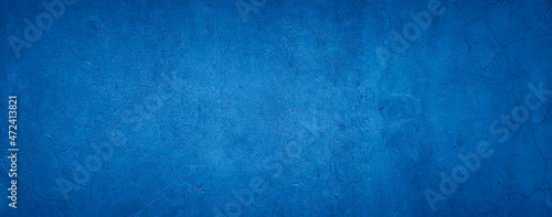 blue abstract grungy texture background of wall cement concrete 