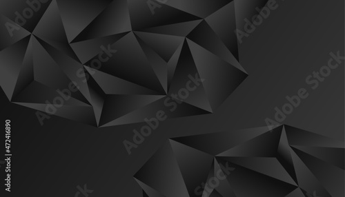3D triangle line abstract background