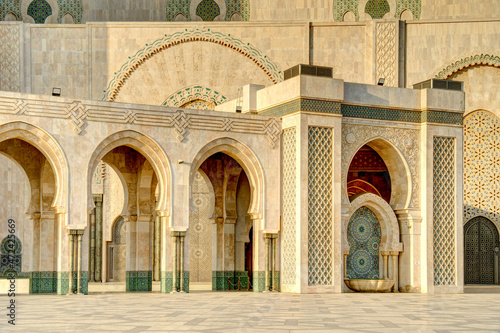 Hassan II Mosque, Casablanca, HDR Image